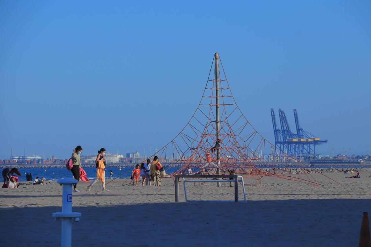 Atico Patacona Beach Playa Valencie Exteriér fotografie